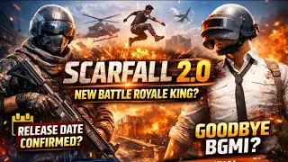Scarfall 2.0 vs BGMI LITE ? 🔥 Release Date, Next-Gen Graphics & India&rsquo;s Battle Royale King! 🇮🇳🎮