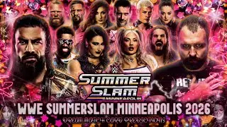 Прогнозы на Dream Match Card для WWE SummerSlam Minneapolis 2026