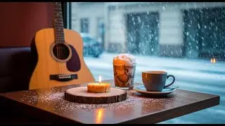 Warm Smooth Jazz ☕ Cozy Night Coffee Shop Ambience for Work, Study & Relax