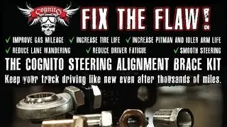 FIX THE FLAW! - Cognito Pitman & Idler Steering Braces