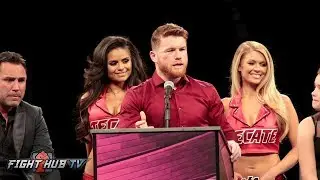CANELO ALVAREZ'S FULL POST FIGHT PRESS CONFERENCE VIDEO- CANELO VS GOLOVKIN