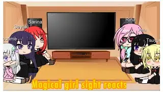 • Magical girl site (Mahou Shoujo site) characters react (mainly to aya) •