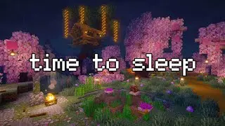 rest now, everything's okay... (minecraft music & rain, fire)