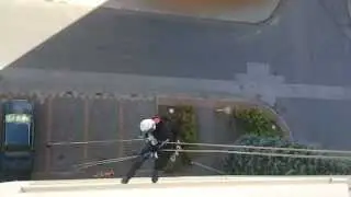 Alpinaya Praca Na Linach 60 Mycie Okien Warszawa (Industrial Rope Access Window Washing)