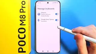 POCO M8 Pro 5G: How to Add Keyboard Number ROW
