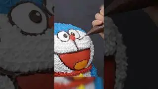 DORAEMON 3D CAKE DESIGN #shorts #short #shortvideo #youtubeshorts #cookfood #cake