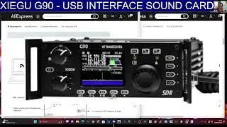 DE19 - XIEGU G90/ USB INTERFACE (XPA125 AMP)