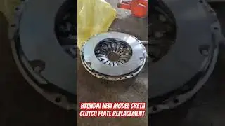 Hyundai new model creta clutch plate replacement 🔧🔩#viralvideo#shortyoutubevideo