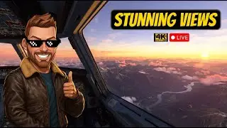 🛩️ Microsoft Flight Simulator LIVE &bull; Real‑Time Flights, Stunning Views & Smooth Skies
