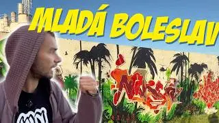 NEJVĚT&Scaron;&Iacute; GRAFFITI FESTIVAL V ČR MĚSTO GALERIE-Mlad&aacute; Boleslav vlog 27/2025