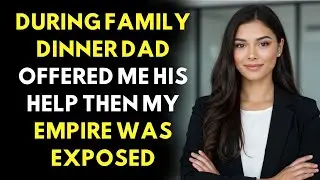 During Family Dinner, Dad Offered Me His Help Then My Empire was Exposed