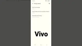 how to increase touch and hold delay response in vivo #short#shorts#youtubeshort#viral#vivo