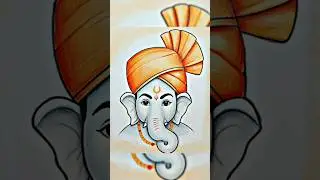 Simple & Beautiful Lord Ganesha Drawing | Step-by-Step Tutorial