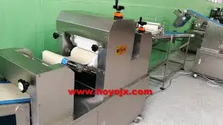 Automatic puff pastry production line # multi-layers dough # pastry bread