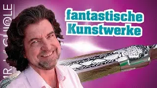 Taschenmesser Laguiole en Aubrac Edition TRAUBE und Laguiole-L&ouml;ffel mit T&uuml;rkisgriff