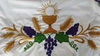PARTE 3 Cómo hacer un bonito bordado de cáliz