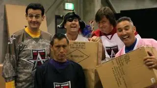 The Wiggles support The Allen Americans