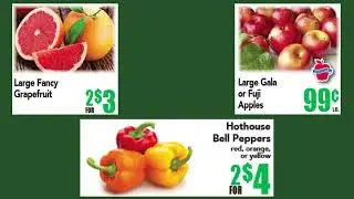 Savings Madness at you local Main Street Market!- Produce