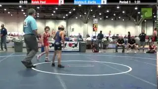 NOVICE 63-69 - Kaleb Pool vs. Triston C. Curtis
