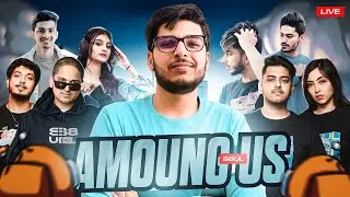 AMONG US  WITH MULTIPLE ROLES with S8ul || Among Us Live
