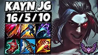 Kayn Jungle vs Zed [ OTP ] Lol Korea Master Patch 26.2 ✅