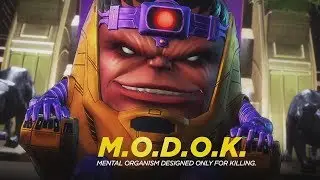 Marvel Ultimate Alliance 3 The Black Order - Modok Boss Fight