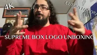 Supreme Cutout logo Unboxing