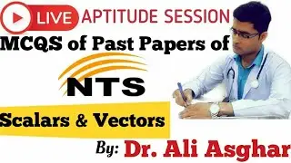 Scalars And Vectors All NTS Past Papers
