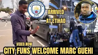 🔥 EXCLUSIVE ✨ MANCHESTER CITY FANS WELCOME MARC GUEHI AT ETIHAD STADIUM 🏟️ THIS MORNING ✅