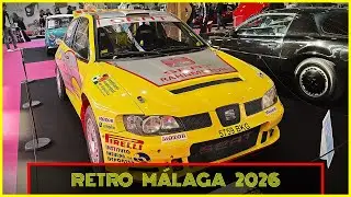 RETRO MÁLAGA 2026 // UNA DE LAS MEJORES EXPOSICONES DE COCHES CLÁSICOS Y ÚNICOS DE ESPAÑA