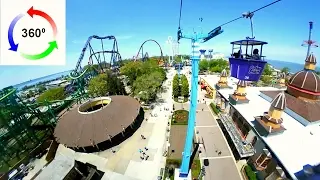 4k,360 vr videos, Cedar Point Sky Ride 360 vr, virtual reality,360 vr, vr videos