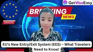 EU&rsquo;s New Entry/Exit System (EES) Explained | No More Passport Stamps in Europe from 2025!