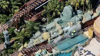 Aerial video of the latest developments in Epic Universe Feb 21, 2025