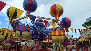Henry Chipperfield Balloon Ride Skegness Vintage Fair 2023