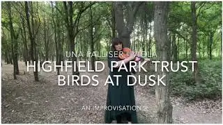 Birds At Dusk. Part 1: Improvisation Under Birdsong featuring Una Palliser