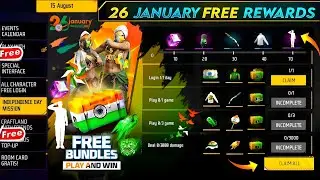 26 January event free fire 2025 🤯🤗 | upcoming event free fire | new event free fire | ff new event
