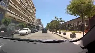 CEID to Zarouchleika (via Patras' seafront - city driving, Greece) - onboard camera