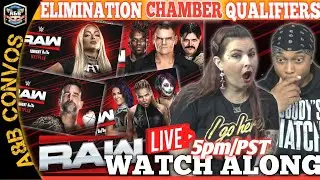 🔴 WWE Monday Night Raw LIVE Stream | Elimination Chamber Qualifiers! - Watch Along & Review 2/16/26