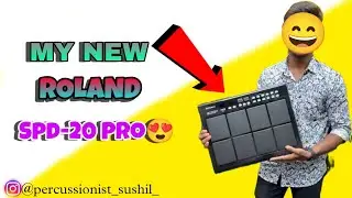 || My First Octapad Video on SPD-20 Pro || ❤️