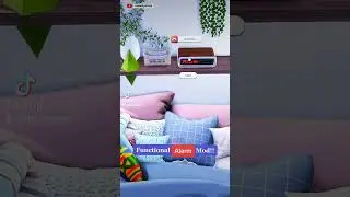 Annoying alarm just like in real life😏  | Sims 4 Mods You Need Part 6 #thesims4 #shorts #mods