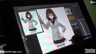 イラストレーターえいひ × デザイナー有馬トモユキ - Drawing with Wacom (DwW)