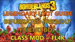 Borderlands 3, Legendary Loot Guide: Bifurcated Friendly Friend Bot Class Mod (Fl4k)