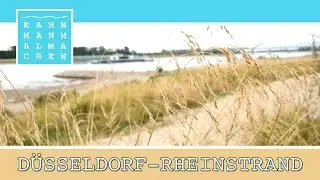KANNMANMALMACHEN Chillen am Rheinstrand in D&uuml;sseldorf Hamm, dem kleinen Bruder vom Paradiesstrand