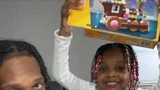 Building Lego Creator Gingerbread Train Ornament With &ldquo;KennyAndLyri&rdquo; #lego #legoland #kennyandlyri