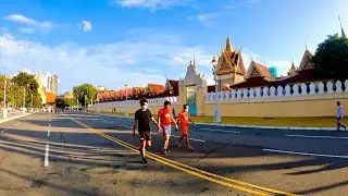 [4K] Phnom Penh walk, Cambodia walking tour 2021, Asia tour