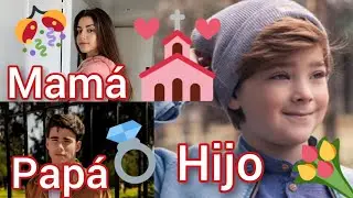 LOS HIJOS DE LAS PAREJAS DEL ELENCO DE BIA 😱❤️