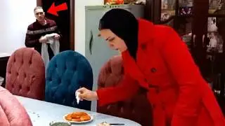 الزوج اتصدم لما شاف مراته بتحط لامه حاجه في الاكل لكن حصلت معجزة 😱