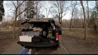 Solo Truck Camping: In JANUARY!