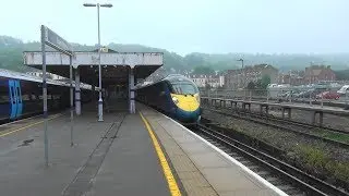 (HD) Southeastern HS 395028 leaves Dover Priory platform 3 on 1L28 for St Pancras Intl. 29.05.18