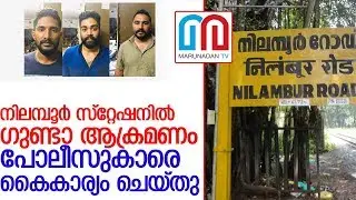 നിലമ്പൂര്‍ പോലീസ് സ്‌റ്റേഷനില്‍ ഗുണ്ടാ ആക്രമണം l  nilambur police station